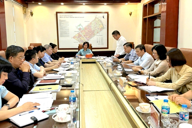Đoàn công tác của Ban Thường vụ Thành ủy Hà Nội duyệt nội dung công tác chuẩn bị Đại hội đại biểu đảng bộ phường Thanh Xuân lần thứ I, nhiệm kỳ 2025 - 2030- Ảnh 1.
