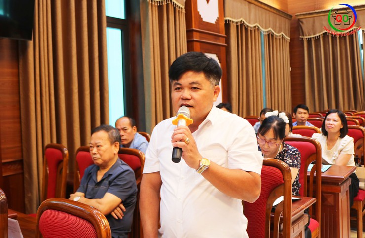 Đảng ủy xã Quốc Oai tổ chức Hội nghị lấy ý kiến góp ý của các đồng chí cán bộ lãnh đạo chủ chốt đối với Dự thảo Báo cáo chính trị trình Đại hội Đảng bộ xã lần thứ I, nhiệm kỳ 2025-2030

- Ảnh 11.