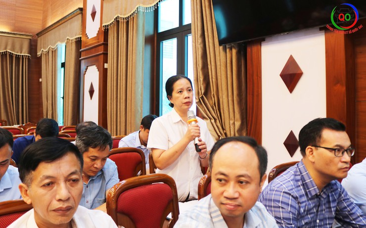 Đảng ủy xã Quốc Oai tổ chức Hội nghị lấy ý kiến góp ý của các đồng chí cán bộ lãnh đạo chủ chốt đối với Dự thảo Báo cáo chính trị trình Đại hội Đảng bộ xã lần thứ I, nhiệm kỳ 2025-2030

- Ảnh 12.