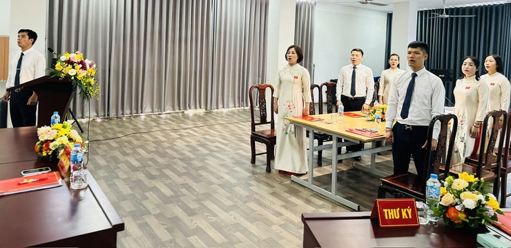 ĐẠI HỘI CHI BỘ TRUNG TÂM VĂN HÓA - THÔNG TIN VÀ THỂ THAO XÃ THIÊN LỘC LẦN THỨ I, NHIỆM KỲ 2025 - 2030- Ảnh 2.