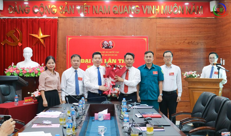 Đại hội Chi bộ Quân sự xã Quốc Oai lần thứ I, nhiệm kỳ 2025 – 2030: Dấu mốc quan trọng trong công tác xây dựng lực lượng vũ trang địa phương- Ảnh 3.