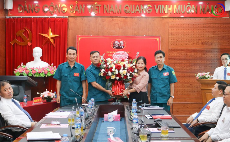 Đại hội Chi bộ Quân sự xã Quốc Oai lần thứ I, nhiệm kỳ 2025 – 2030: Dấu mốc quan trọng trong công tác xây dựng lực lượng vũ trang địa phương- Ảnh 4.