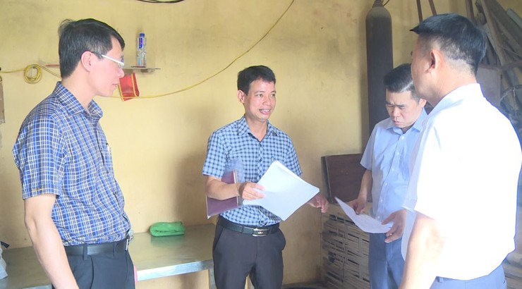 Thường trực Đảng uỷ  kiểm tra công tác Phòng chống thiên tai và TKCN năm 2025- Ảnh 3.