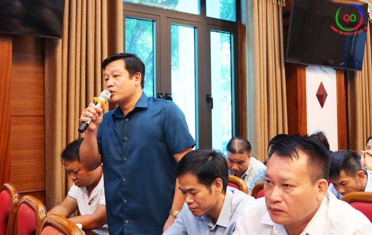 Đảng ủy xã Quốc Oai tổ chức Hội nghị lấy ý kiến góp ý của các đồng chí cán bộ lãnh đạo chủ chốt đối với Dự thảo Báo cáo chính trị trình Đại hội Đảng bộ xã lần thứ I, nhiệm kỳ 2025-2030

- Ảnh 6.