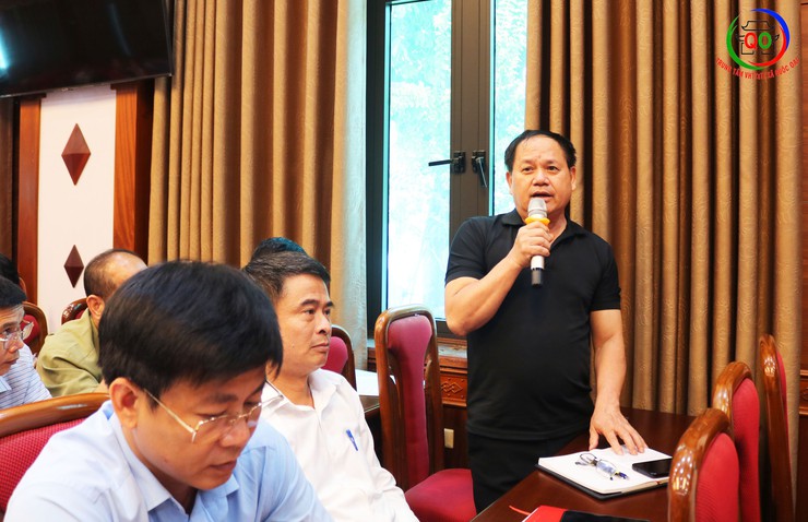 Đảng ủy xã Quốc Oai tổ chức Hội nghị lấy ý kiến góp ý của các đồng chí cán bộ lãnh đạo chủ chốt đối với Dự thảo Báo cáo chính trị trình Đại hội Đảng bộ xã lần thứ I, nhiệm kỳ 2025-2030

- Ảnh 7.