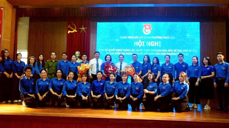 Công bố quyết định thành lập và ra mắt các tổ chức chính trị - xã hội phường Phúc Lợi- Ảnh 3.