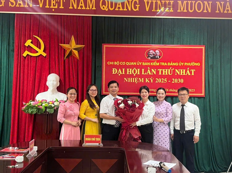 5/5 Chi bộ các Cơ quan Đảng phường Phú Lương tổ chức thành công Đại hội lần thứ Nhất, nhiệm kỳ 2025-2030 - Ảnh 5.