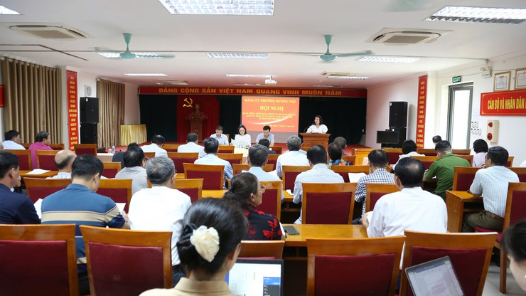 Phường Dương Nội quán triệt, triển khai xử lý nhiều vấn đề nóng về đất đai, trật tự xây dựng, trật tự đô thị- Ảnh 5.