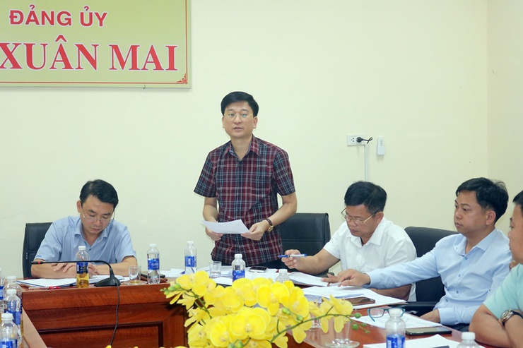Công tác chuẩn bị Đại hội Đảng bộ xã Xuân Mai lần thứ I cơ bản đảm bảo đúng tiến độ, yêu cầu- Ảnh 5.