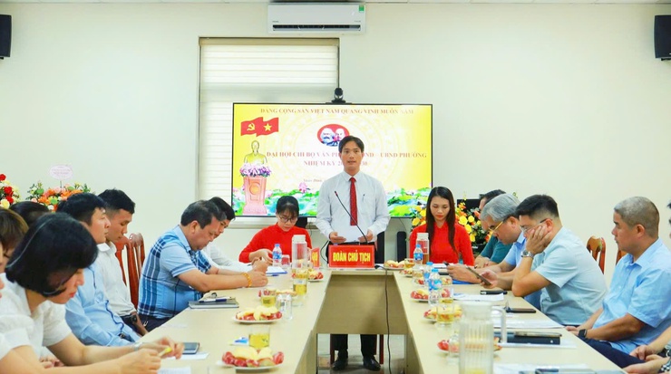 Đại hội Chi bộ Văn phòng HĐND-UBND phường Xuân Đỉnh- Ảnh 2.