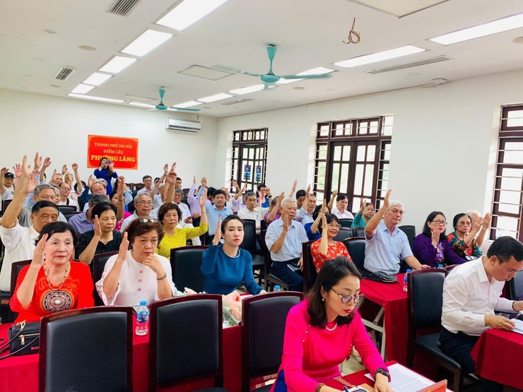 ỦY BAN MẶT TRẬN TỔ QUỐC VIỆT NAM PHƯỜNG LÁNG: PHÁT HUY SỨC MẠNH KHỐI ĐẠI ĐOÀN KẾT TOÀN DÂN TỘC NGAY TỪ ĐẦU NHIỆM KỲ- Ảnh 2.