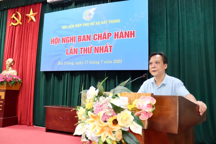Hội Liên hiệp Phụ nữ xã Bát Tràng họp Ban Chấp hành lần thứ nhất kiện toàn tổ chức bộ máy- Ảnh 5.