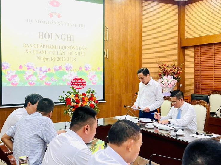 Hội Nông dân xã Thanh Trì: Đoàn kết, sáng tạo, đổi mới, xây dựng tổ chức Hội vững mạnh- Ảnh 2.