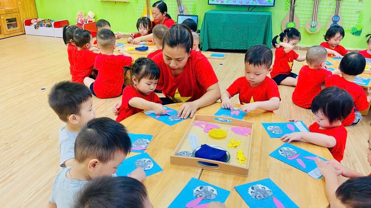 Trường Mầm non Yên Mỹ, xã Thanh Trì: Chắp cánh cho những ước mơ- Ảnh 5.