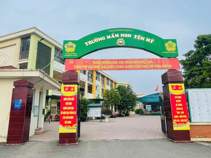 Trường Mầm non Yên Mỹ, xã Thanh Trì: Chắp cánh cho những ước mơ- Ảnh 7.