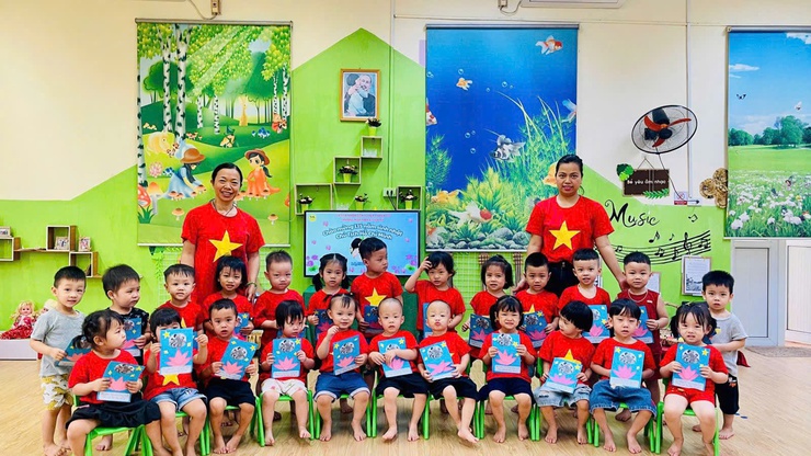Trường Mầm non Yên Mỹ, xã Thanh Trì: Chắp cánh cho những ước mơ- Ảnh 6.