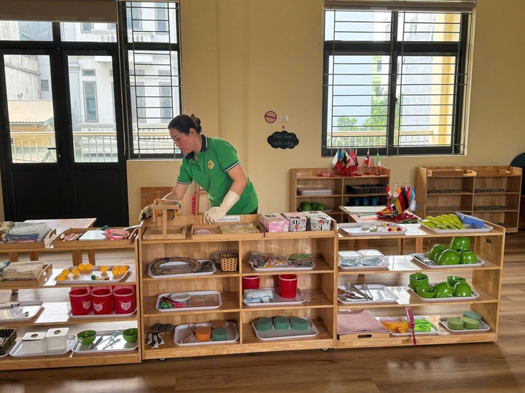 Trường Mầm non Yên Mỹ, xã Thanh Trì: Chắp cánh cho những ước mơ- Ảnh 10.