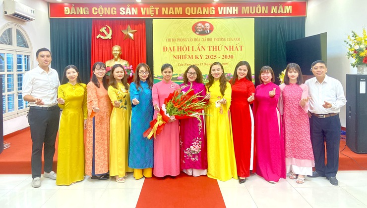 ĐẠI HỘI CHI BỘ PHÒNG VĂN HÓA XÃ HỘI PHƯỜNG CỬA NAM: KHỞI ĐẦU MỘT CHẶNG ĐƯỜNG MỚI ĐẦY THẮNG LỢI- Ảnh 9.