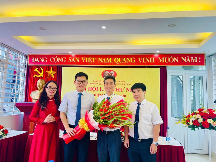 ĐẠI HỘI CHI BỘ BAN QUẢN LÝ DỰ ÁN ĐẦU TƯ - HẠ TẦNG- Ảnh 2.