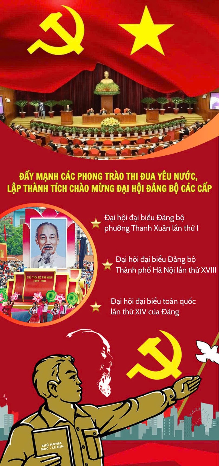 Chào mừng Đại hội đại biểu Đảng bộ phường Thanh Xuân lần thứ I, nhiệm kỳ 2025-2030- Ảnh 3.