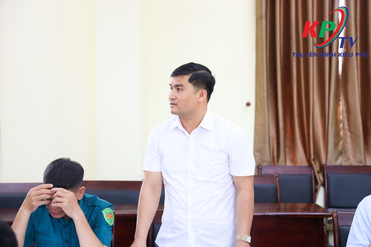 Thường trực Đảng uỷ xã Kiều Phú tổ chức hội nghị làm việc với tiểu ban văn kiện, tiêu ban phục vụ Đại hội- Ảnh 8.