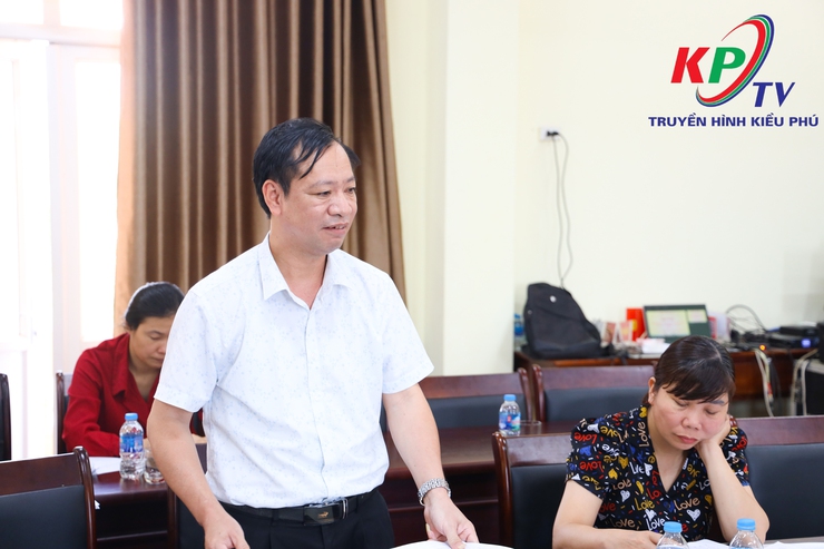 Thường trực Đảng uỷ xã Kiều Phú tổ chức hội nghị làm việc với tiểu ban văn kiện, tiêu ban phục vụ Đại hội- Ảnh 10.