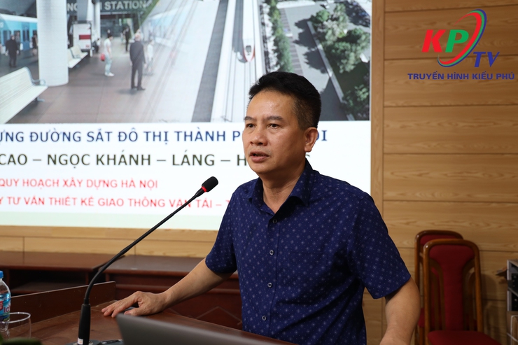 UBND xã Kiều Phú tổ chức hội nghị lấy ý kiến về phương án tuyến và vị trí công trình Dự án Đường sắt đô thị Hà Nội tuyến số 5 Văn Cao – Ngọc Khánh – Láng – Hòa Lạc- Ảnh 3.