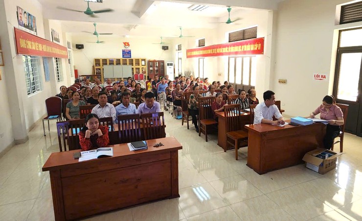 Xã Quốc Oai tổ chức tập huấn về nông nghiệp an toàn thực phẩm- Ảnh 1.