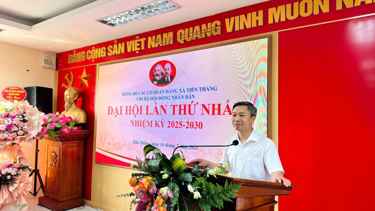 Đại hội các Chi bộ cơ quan Đảng tiến tới Đại hội Đảng bộ xã Tiến Thắng nhiệm kỳ 2025 - 2030 thành công tốt đẹp- Ảnh 1.