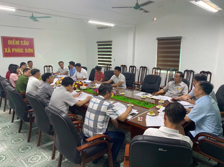 Đảng bộ xã Phúc Sơn tổ chức họp Tiểu ban Văn kiện Đại hội Đảng bộ xã lần thứ I, nhiệm kỳ 2025–2030- Ảnh 2.