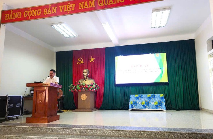 Xã Quốc Oai tổ chức tập huấn về nông nghiệp an toàn thực phẩm- Ảnh 2.