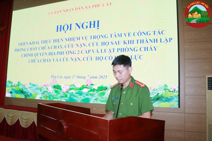 Xã Phú Cát nâng cao hiệu quả công tác phòng cháy, chữa cháy và cứu nạn, cứu hộ- Ảnh 2.