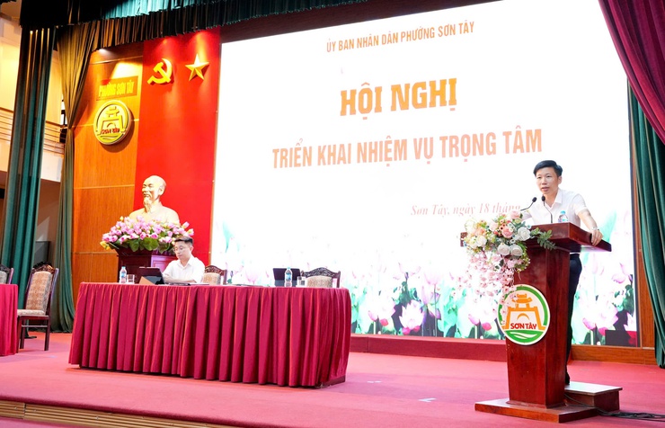 Kỳ họp thứ 2 HĐND phường Sơn Tây khóa I, nhiệm kỳ 2021-2026- Ảnh 2.