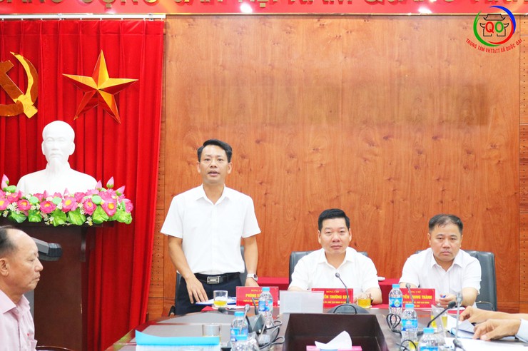 Quốc Oai Lấy ý kiến góp ý của các đồng chí nguyên lãnh đạo vào dự thảo văn kiện trình Đại hội- Ảnh 4.