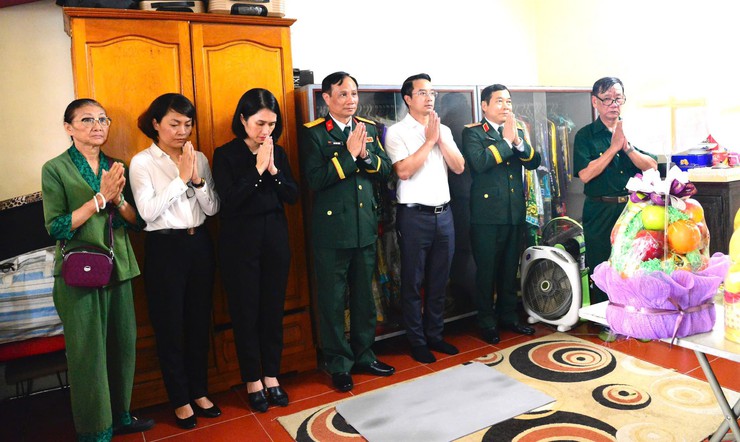 Lễ công bố Quyết định và trao Bằng “TỔ QUỐC GHI CÔNG” đối với Liệt sĩ Nguyễn Văn Sửu - Ảnh 9.