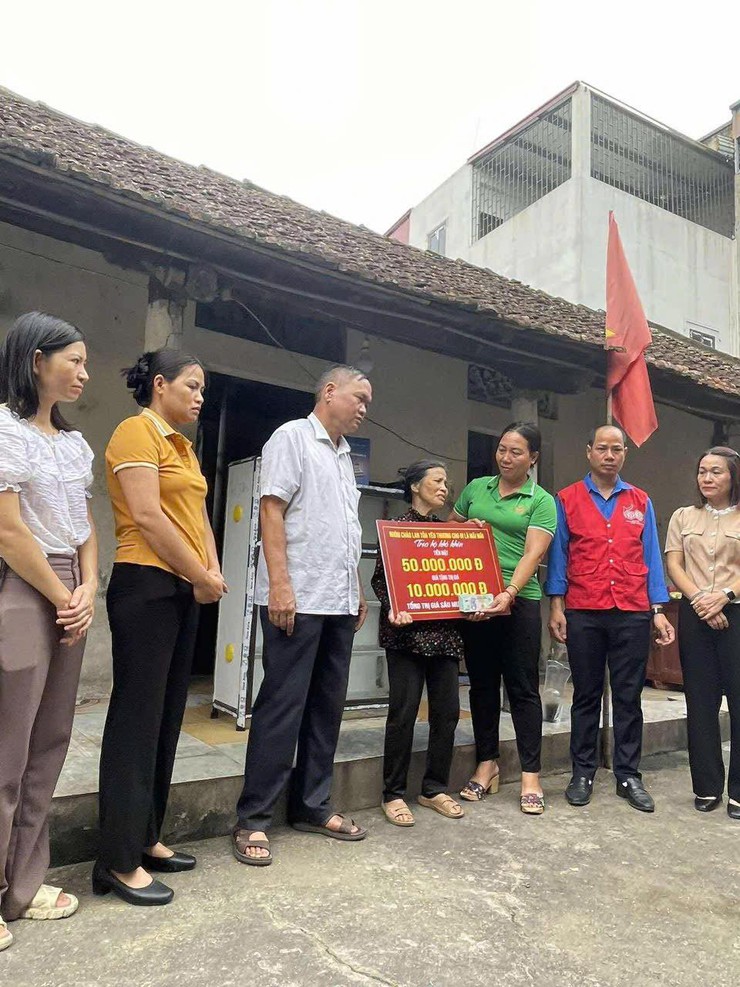 HỘI LHPN XÃ NỘI BÀI KẾT NỐI YÊU THƯƠNG, LAN TỎA NHÂN VĂN- Ảnh 1.