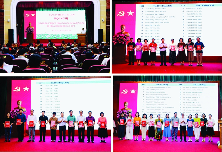 Hội nghị triển khai các nhiệm vụ trọng tâm công tác xây dựng Đảng, hệ thống chính trị phường- Ảnh 3.