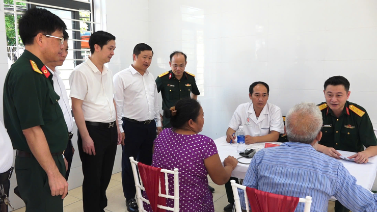 Xã Dân Hòa: 304 thương bệnh binh, đối tượng chính sách được khám bệnh, tư vấn sức khỏe và cấp phát thuốc miễn phí- Ảnh 15.