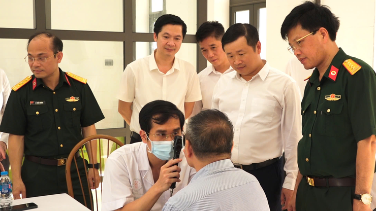Xã Dân Hòa: 304 thương bệnh binh, đối tượng chính sách được khám bệnh, tư vấn sức khỏe và cấp phát thuốc miễn phí- Ảnh 16.