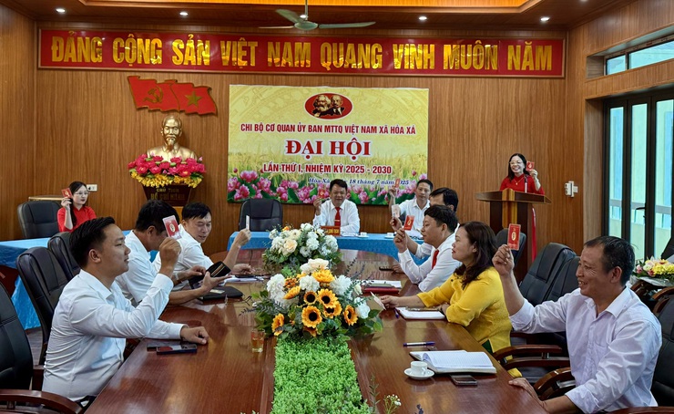  Hòa Xá: đồng loạt các chi bộ trực thuộc Đảng uỷ cơ sở tổ chức Đại hội lần thứ Nhất, nhiệm kỳ 2025–2030- Ảnh 3.
