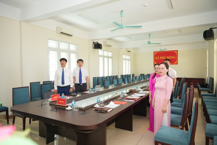 Đại hội Chi bộ Cơ quan Uỷ ban Kiểm tra Đảng ủy xã Phù Đổng lần thứ nhất, nhiệm kỳ 2025–2030- Ảnh 1.