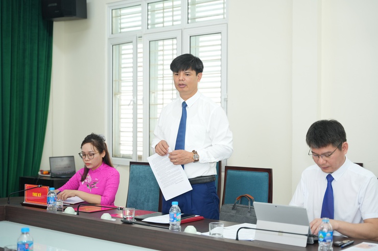 Đại hội Chi bộ Cơ quan Uỷ ban Kiểm tra Đảng ủy xã Phù Đổng lần thứ nhất, nhiệm kỳ 2025–2030- Ảnh 3.