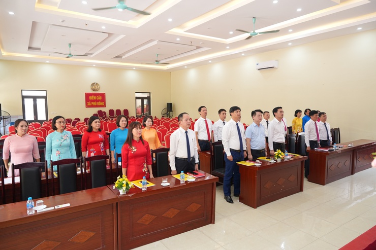Đại hội chi bộ Cơ quan Ủy ban MTTQ xã Phù Đổng thành công tốt đẹp- Ảnh 1.