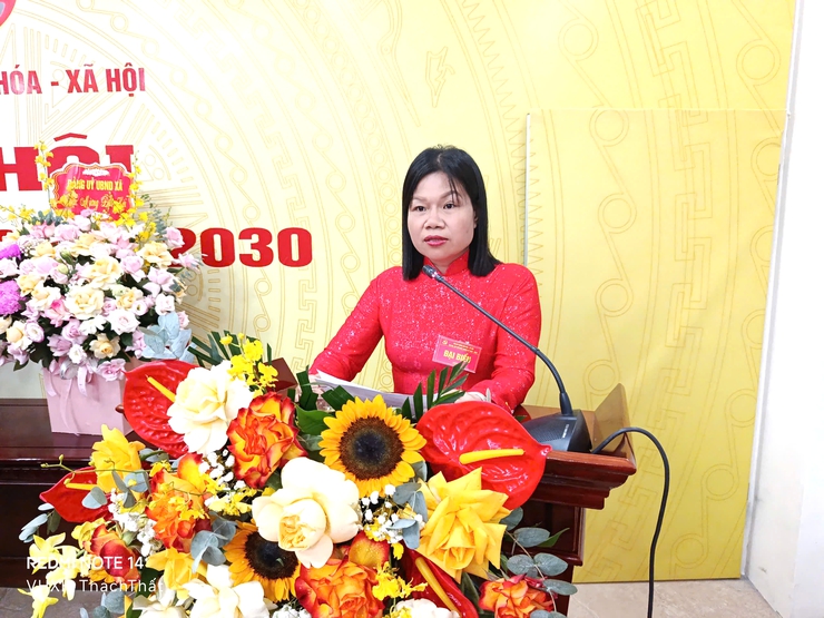 Đại hội Chi bộ Phòng Văn hóa - Xã hội, nhiệm kỳ 2025 - 2030: Dân chủ - Đoàn kết - Đổi mới - Phát triển- Ảnh 4.