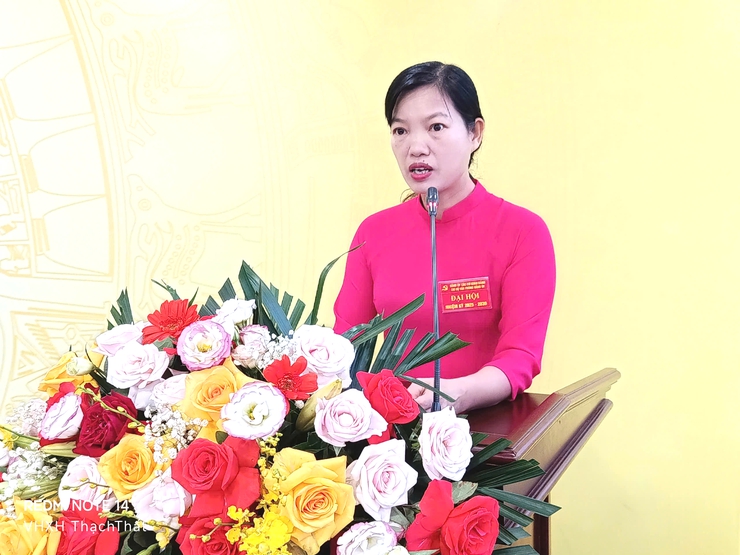 Chi bộ Văn phòng Đảng ủy xã Thạch Thất tổ chức đại hội nhiệm kỳ 2025 - 2030- Ảnh 3.