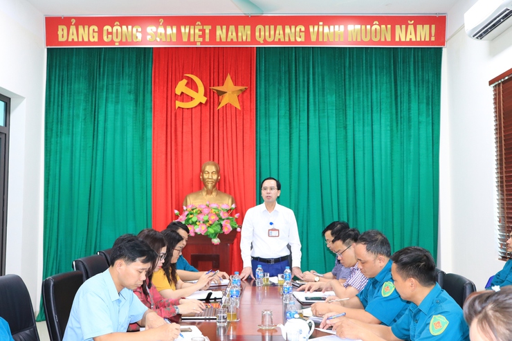 Ban thường vụ Đảng ủy Phú Nghĩa thăm và làm việc với cán bộ chiến sĩ Ban Chỉ huy quân sự xã- Ảnh 3.