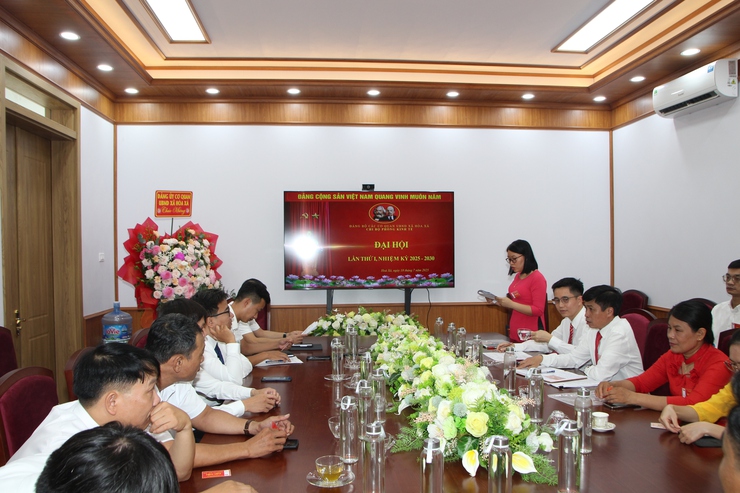  Hòa Xá: đồng loạt các chi bộ trực thuộc Đảng uỷ cơ sở tổ chức Đại hội lần thứ Nhất, nhiệm kỳ 2025–2030- Ảnh 8.