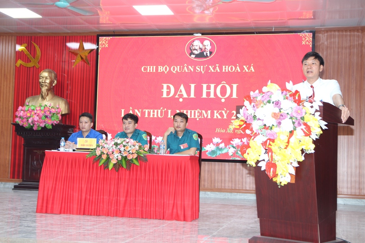  Hòa Xá: đồng loạt các chi bộ trực thuộc Đảng uỷ cơ sở tổ chức Đại hội lần thứ Nhất, nhiệm kỳ 2025–2030- Ảnh 1.