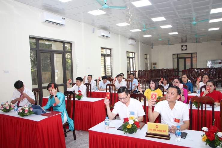  Hòa Xá: đồng loạt các chi bộ trực thuộc Đảng uỷ cơ sở tổ chức Đại hội lần thứ Nhất, nhiệm kỳ 2025–2030- Ảnh 5.