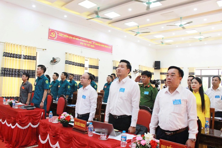 Chi bộ quân sự xã Trần Phú: Tổ chức Đại hội lần thứ nhất nhiệm kỳ 2025-2030- Ảnh 1.